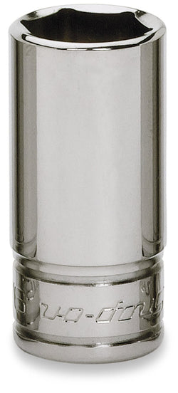 Dado semiprofundo Flank Drive® de 9/16" SAE de 6 puntas con cuadro de 3/8"