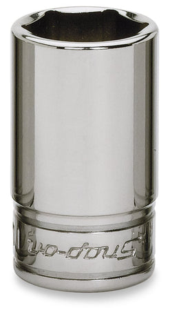 Dado semiprofundo Flank Drive® de 11/16" SAE de 6 puntas con cuadro de 3/8"