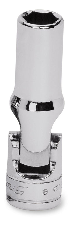 Dado universal profundo Flank Drive® de 3/8" SAE de 6 puntas con cuadro de 3/8"