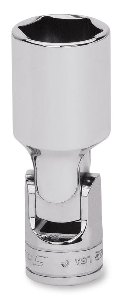 Dado universal profundo Flank Drive® de 11/16" SAE de 6 puntos con impulsión de 3/8"