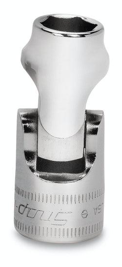 Dado universal plano Flank Drive® de 10 mm, métrico, de 6 puntas y con cuadro de 3/8"