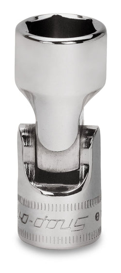Dado universal plano Flank Drive® de 14 mm, métrico, de 6 puntas y con cuadro de 3/8"