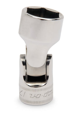 Dado universal plano Flank Drive® de 17 mm, métrico, de 6 puntas y con cuadro de 3/8"
