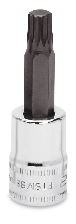 Dado con punta cuadrada triple estándar de 8 mm, métrico, con accionamiento de 3/8"