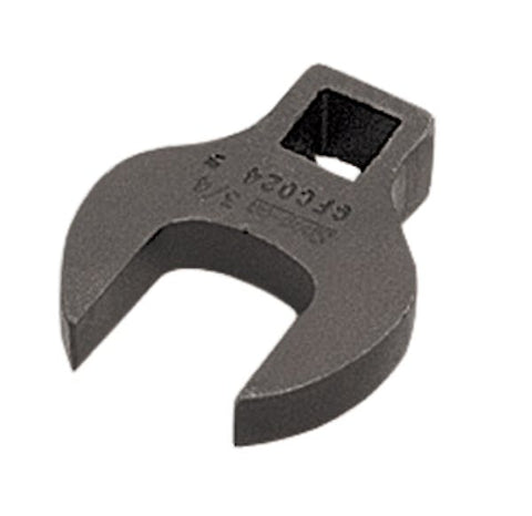 Llave de pata de gallo de boca abierta SAE de 3/8" con accionamiento de 3/4"