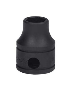 Dado poco profundo SAE Flank Drive® de 5/16" y 6 puntas con cuadro de 3/8"
