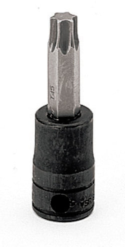 Destornillador de dado sin clavija TORX® T45 con accionamiento de 3/8"