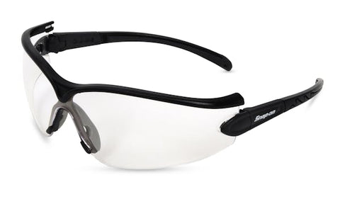 Gafas de seguridad (montura negra/lente transparente)