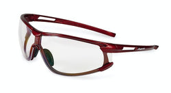 Gafas de seguridad (rojas/transparentes)