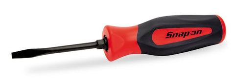 Destornillador de agarre duro Instinct® de punta plana de 7" (rojo)