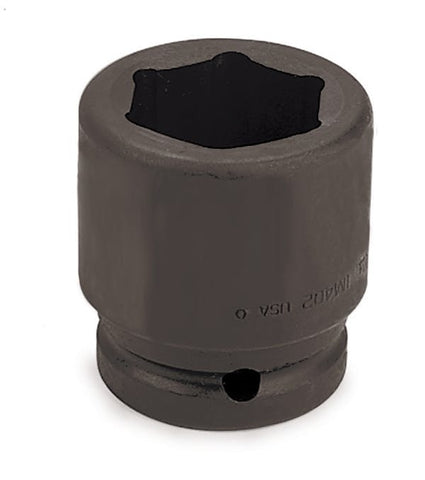 Dado de impacto poco profundo Flank Drive® de 1-1/4" SAE de 6 puntos con impulsión de 3/4"