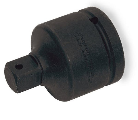 Adaptador de impacto con orificio para pasador con accionamiento cuadrado de 4-1/4", accionamiento interno de 1-1/2" x accionamiento externo de 1"