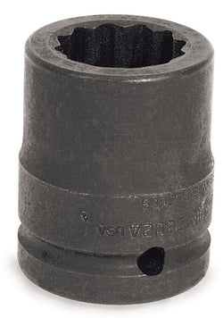 Dado de impacto poco profundo Flank Drive® de 15/16" SAE de 12 puntas con cuadro de 3/4"