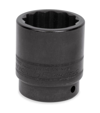 Dado de impacto plano Flank Drive® de 36 mm, métrico, 12 puntas, con accionamiento de 1/2"