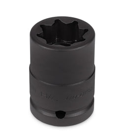 Dado de impacto poco profundo Flank Drive® de 7/8" SAE de 8 puntas con cuadro de 3/4"