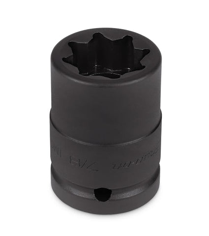 Dado de impacto poco profundo Flank Drive® de 7/8" SAE de 8 puntas con cuadro de 3/4"