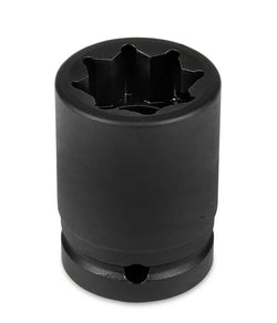 Dado de impacto poco profundo Flank Drive® de 15/16" SAE de 8 puntas con cuadro de 3/4"