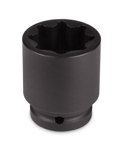 Dado de impacto poco profundo Flank Drive® de 1-1/8" SAE de 8 puntas con cuadro de 3/4"