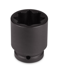 Dado de impacto poco profundo Flank Drive® de 1-3/16" SAE de 8 puntas con cuadro de 3/4"