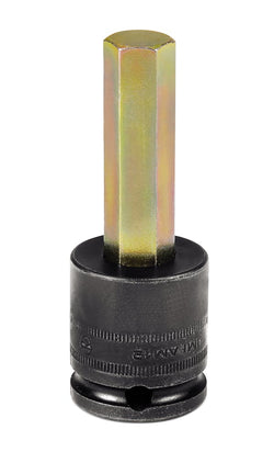 Destornillador hexagonal con clasificación de impacto de 12 mm, métrico, con accionamiento de 3/8"