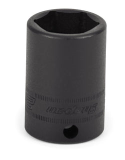 Dado de impacto semiprofundo Flank Drive® de 20 mm, métrico, de 6 puntas y con cuadro de 3/8"