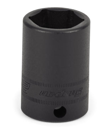 Dado de impacto semiprofundo Flank Drive® de 20 mm, métrico, de 6 puntas y con cuadro de 3/8"