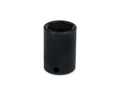 Dado de impacto semiprofundo Flank Drive® de 21 mm, métrico, de 6 puntas y con cuadro de 3/8"