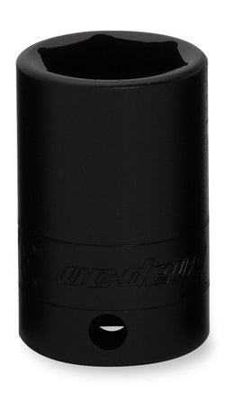 Dado de impacto semiprofundo Flank Drive® de 3/4" SAE de 6 puntas con cuadro de 3/8"