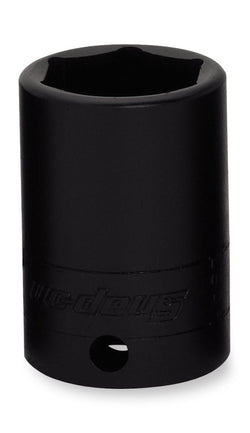 Dado de impacto semiprofundo Flank Drive® de 13/16" SAE de 6 puntas con cuadro de 3/8"