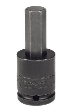 Destornillador de vaso con punta hexagonal con clasificación de impacto SAE de 1/2" y 11/16"