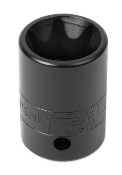 Dado de impacto plano TORX® E24 con impulsión de 1/2"