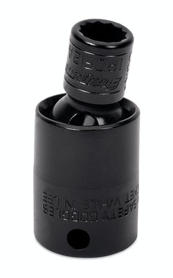 Dado de impacto giratorio poco profundo Flank Drive® de 3/8" SAE de 12 puntas con cuadro de 3/8"