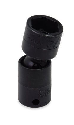 Dado de impacto giratorio poco profundo Flank Drive® de 3/4" SAE de 6 puntos con impulsión de 3/8"