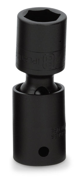 Dado de impacto giratorio poco profundo Flank Drive® de 5/8" SAE de 6 puntos con impulsión de 1/2"