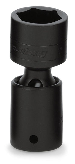 Dado de impacto giratorio poco profundo Flank Drive® de 15/16" SAE de 6 puntos con impulsión de 1/2"