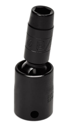 Dado de impacto giratorio profundo Flank Drive® de 3/8" SAE de 6 puntos con impulsión de 3/8"