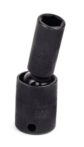 Dado de impacto giratorio profundo Flank Drive® de 11 mm, métrico, de 6 puntas y con cuadro de 3/8"