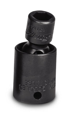 Dado de impacto giratorio poco profundo Flank Drive® de 1/4" SAE de 6 puntos con impulsión de 1/4"