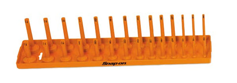 Bandeja para enchufes de poste SAE de 1/2" (naranja eléctrica)