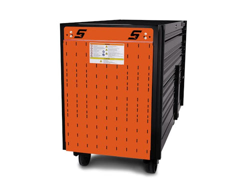 Paneles de ranura para cabinas enrollables de las series Master y EPIQ™ (naranja eléctrico)