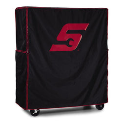 Funda con logo “S” (negra con logo rojo)