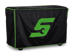 Funda con logo “S” (negra con logo verde)