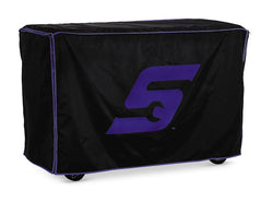 Funda con logo “S” (negra con logo azul)