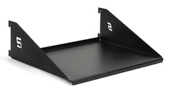 Estante utilitario plano (negro texturizado)