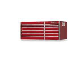 Sección de cajón de doble banco serie EPIQ™ de 60" y 12 cajones (rojo)