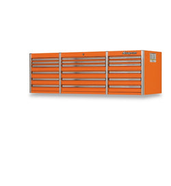 Sección de cajón de triple banco serie EPIQ™ de 84" y 18 cajones (naranja eléctrico)