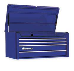 Cómoda superior de cuatro cajones Heritage Series (azul real)