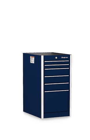 Gabinete final serie Masters de un solo banco con seis cajones de 19" (azul medianoche)