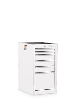 Gabinete final serie Masters de un solo banco con seis cajones de 19" (blanco)