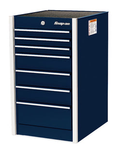 Cabina lateral Masters Series de 19" y siete cajones (azul medianoche)